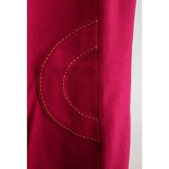 Boden Retro Style Wool Pink Lined Shift Dress Size 2 - Picture 8 of 8